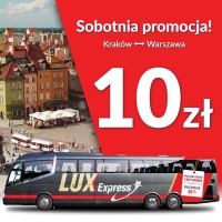Krajówki Lux Express od 10 PLN w każdą stronę
