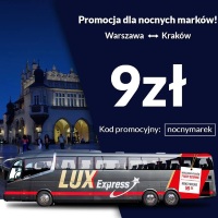 Krajówki Lux Express od 9 PLN w każdą stronę