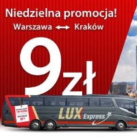 Krajówki Lux Express za 9 PLN w każdą stronę!