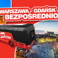 PolskiBus: zmiany na trasie Warszawa-Gdańsk