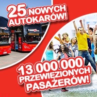 PolskiBus zapowiada dalszy rozwój, zakup 25 nowych autokarów i ogłasza rekord przewiezionych pasażerów