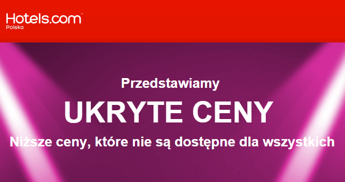 Ukryte ceny na Hotels.com – prosty sposób na tańsze noclegi