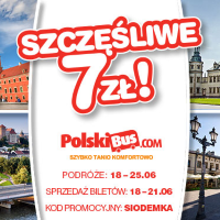 PolskiBus: bilety na linii P10 już od 7 PLN*