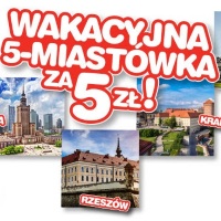 PolskiBus: wakacyjna 5-miastówka od 5 PLN*