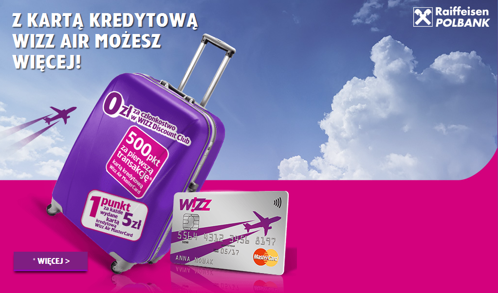 Macie kartę kredytową Wizz Air? Uwaga! Od listopada będzie bezwarunkowo płatna!
