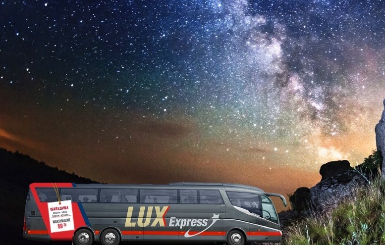 Lux Express: nocna promocja z biletami od 7 PLN