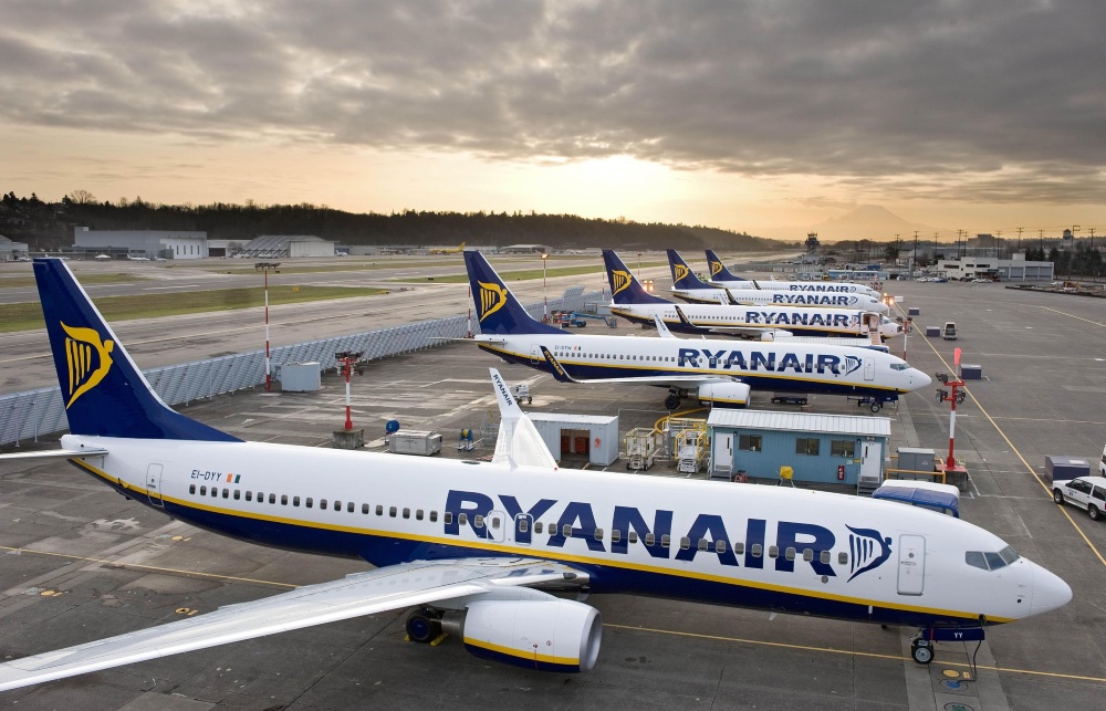 Ryanair rządzi w Europie – przewiózł ponad 128 milionów pasażerów