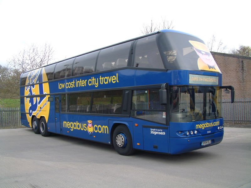 Megabus: “darmowe” przejazdy w Europie