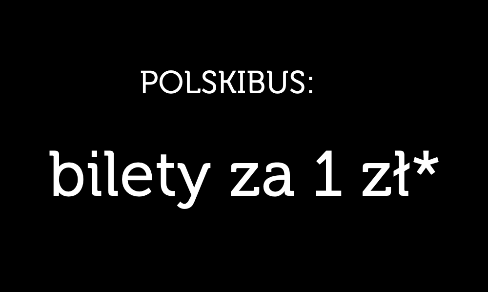 PolskiBus: nowa pula biletów od 1 PLN* na przejazdy do 13 czerwca!