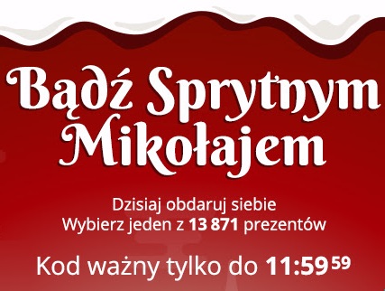 Groupon: bądź sprytnym Mikołajem i kupuj prezenty 15% taniej :)