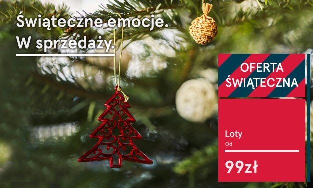 Przegląd promocji: świąteczna oferta Norwegian z lotami od 99 PLN