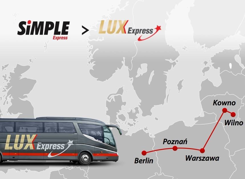 Lux Express zastąpi Simple Express