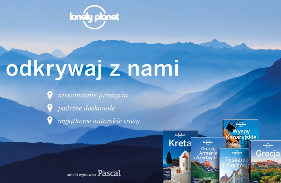 Lonely Planet po polsku – pierwsze przewodniki już są w sprzedaży!