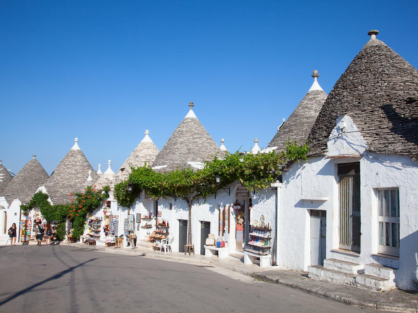 Bari apulia Traditional "Trulli" houses of the Apulia region