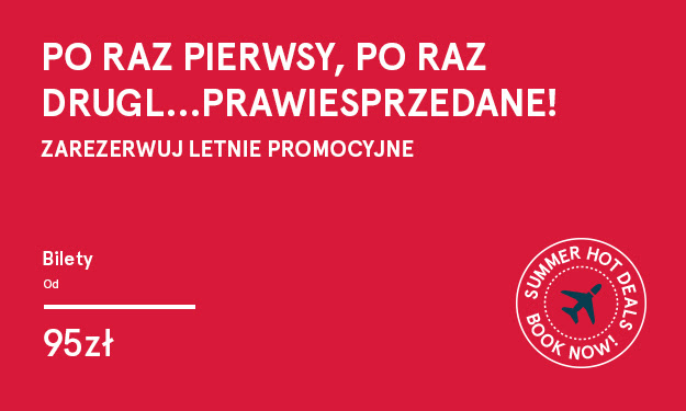 PRZEGLĄD PROMOCJI: promocja Norwegian do 15 sierpnia