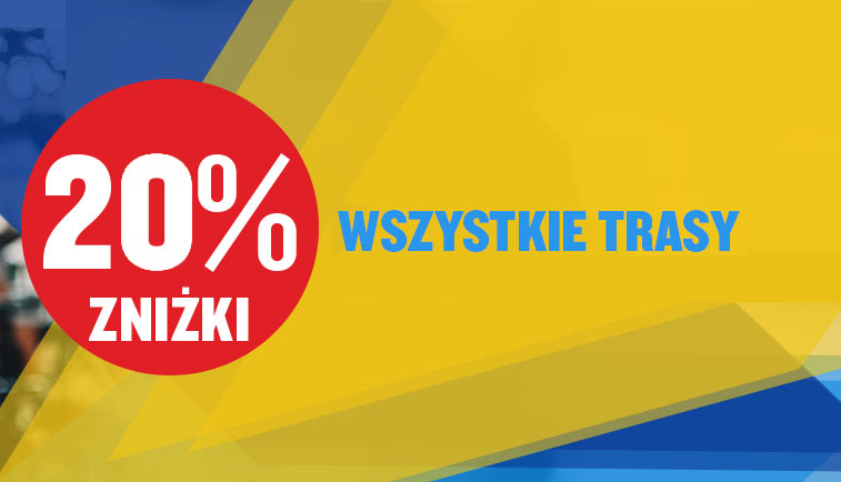 Ryanair: do 20% rabatu na wszystkie trasy z Polski