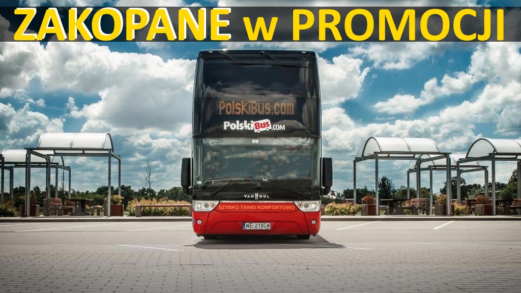 PolskiBus: Zakopane już za 25 PLN*