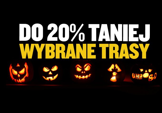 Ryanair: 20% rabatu na wybrane trasy z okazji Halloween