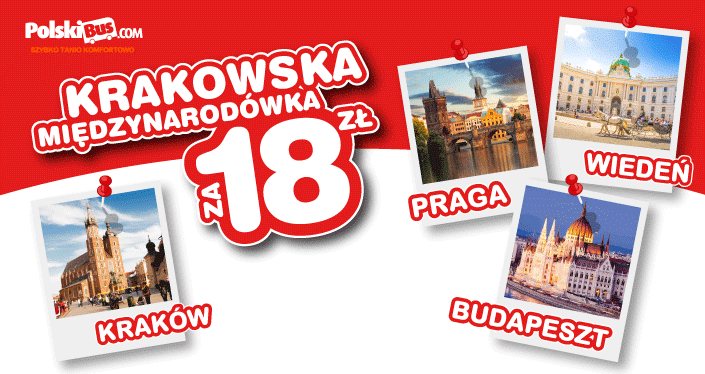 PolskiBus: Budapeszt, Praga, Wiedeń już od 18 PLN!