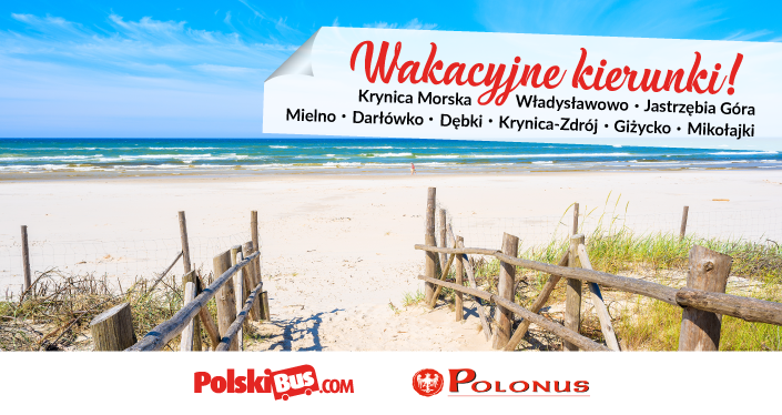 PolskiBus: 5 nowych linii na platformie – nadmorskie, mazurskie i górskie kurorty!