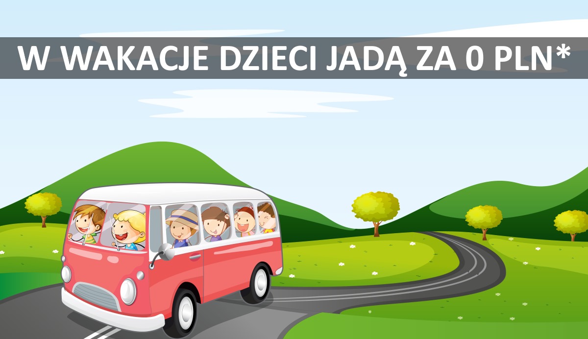 PolskiBus: w wakacje dzieci jadą za darmo*