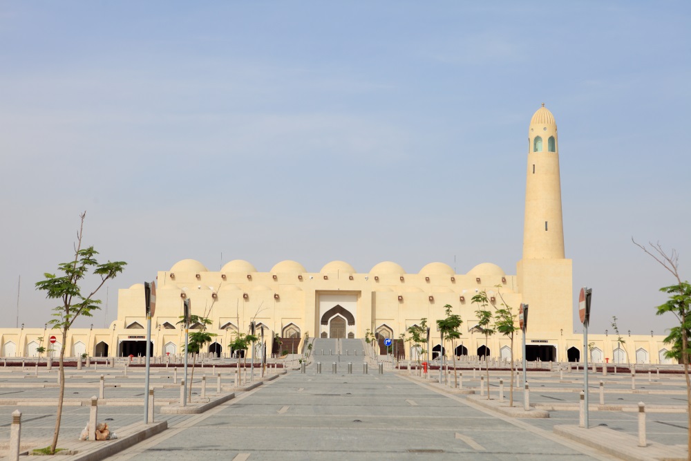 Katar Doha Dausza Katar-meczet-widok-Depositphotos_7021703_original-1000x667px