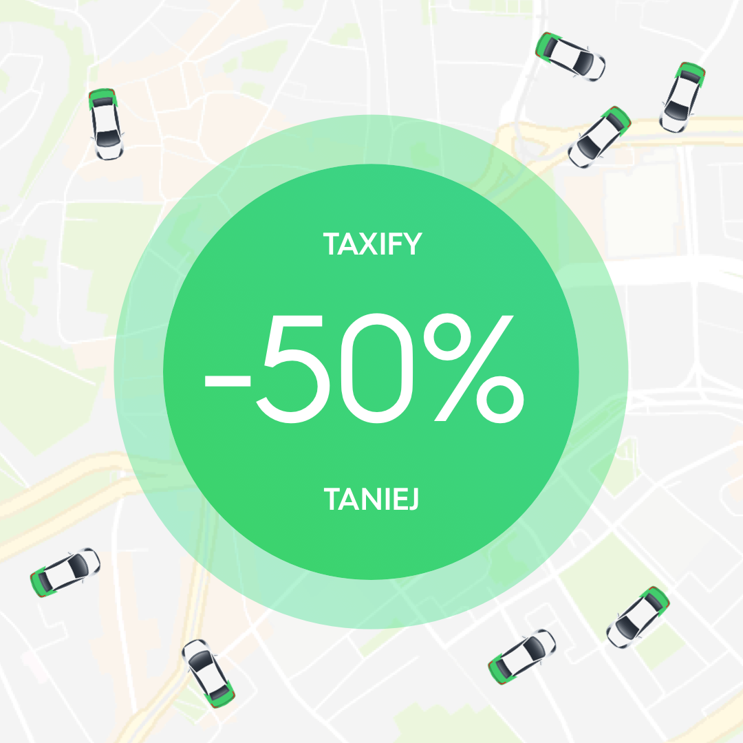 Promocja taxify – przejazdy tańsze niż w Uberze!