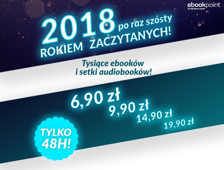 #Zaczytani2018, czyli ebooki (także przewodniki) już od 6,90 PLN!