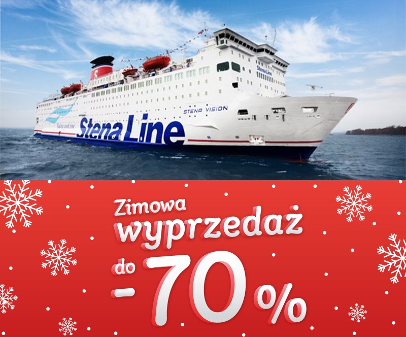 Zimowa wyprzedaż w Stena Line – podróże już od… 49 PLN!