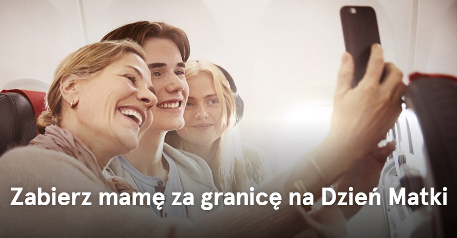 PRZEGLĄD PROMOCJI: promocja Norwegian z okazji Dnia Matki