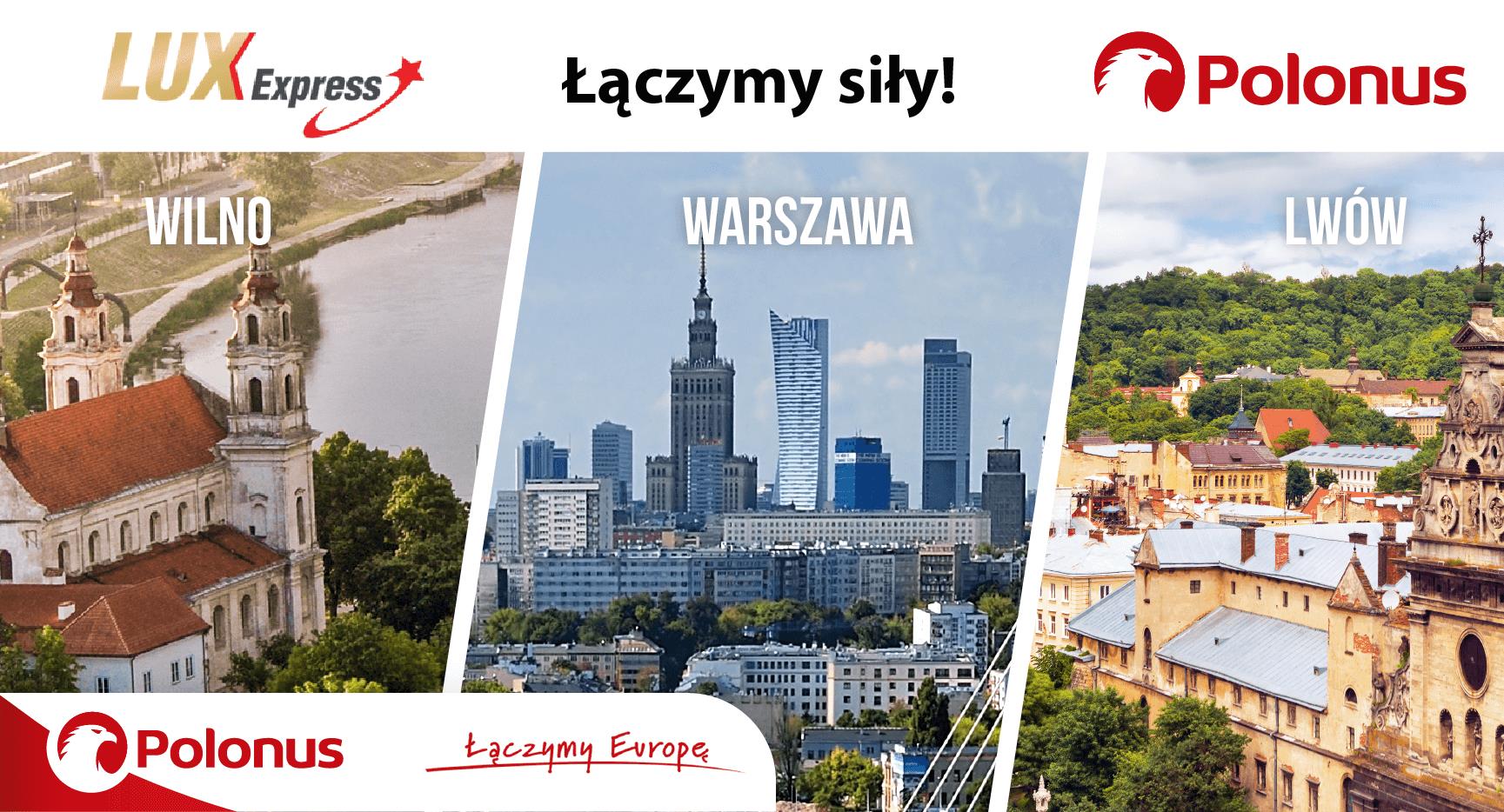 Polonus i Lux Express połączyły siły!