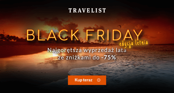 Letni Black Friday w Travelist – obniżki ceny noclegów!