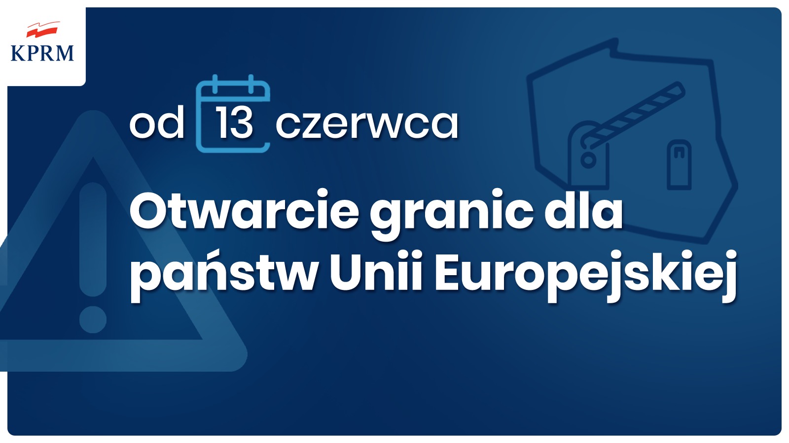 Polska od 13 czerwca 2020 otwiera granice. Brak obowiązkowej kwarantanny, wrócą też loty!