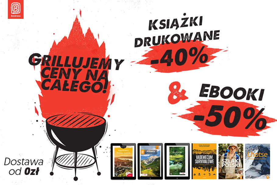 Idą wakacje, czas zakupić przewodniki. Jest zniżka do 50%!