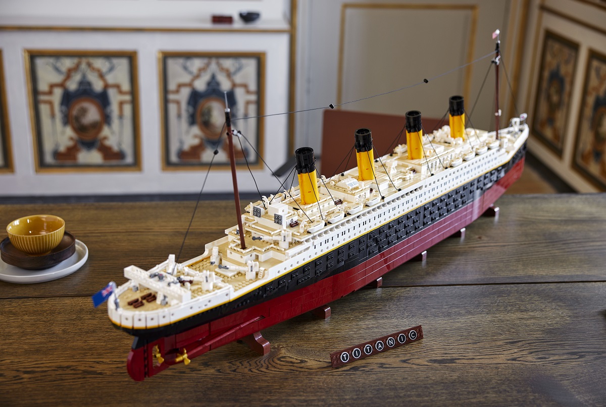 LEGO przedstawia najdłuższy model stworzony z klocków – LEGO Titanic