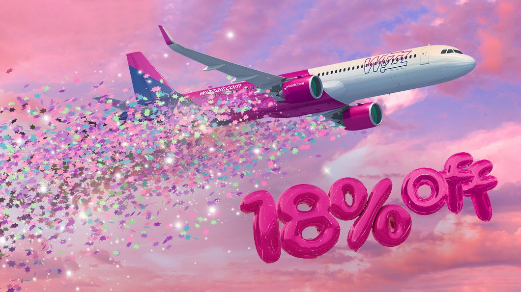 Urodzinowa wyprzedaż w Wizz Air. Ponad 30 przykładowych lotów z Polski