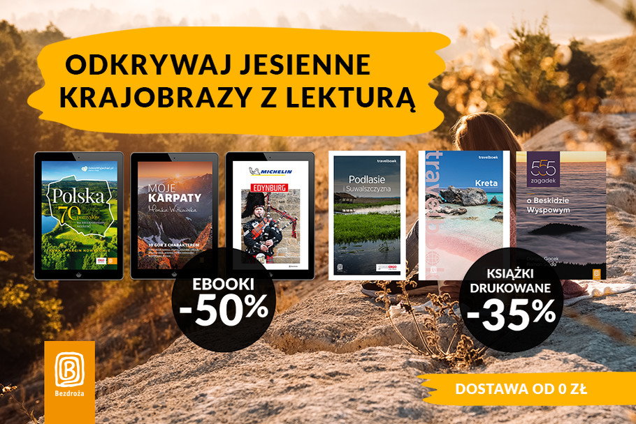 Do 10 października potrwa promocja na przewodniki (35-50% zniżki)