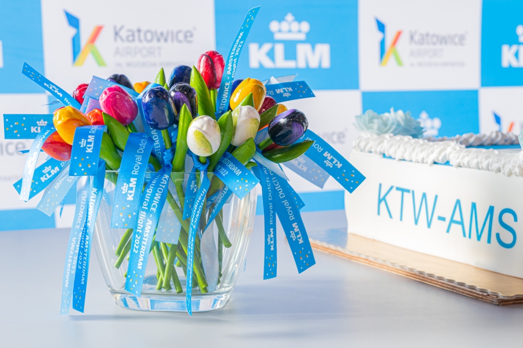 KLM wylądował w Katowicach – informacja prasowa