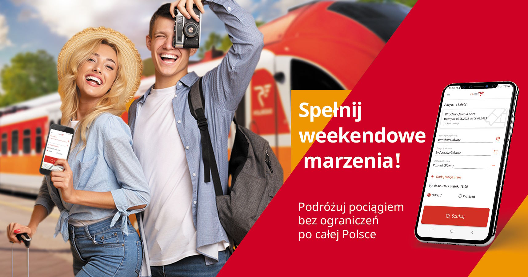 POLREGIO: bilet weekendowy w trakcie “długiej majówki” będzie ważny prawie 7 dni!