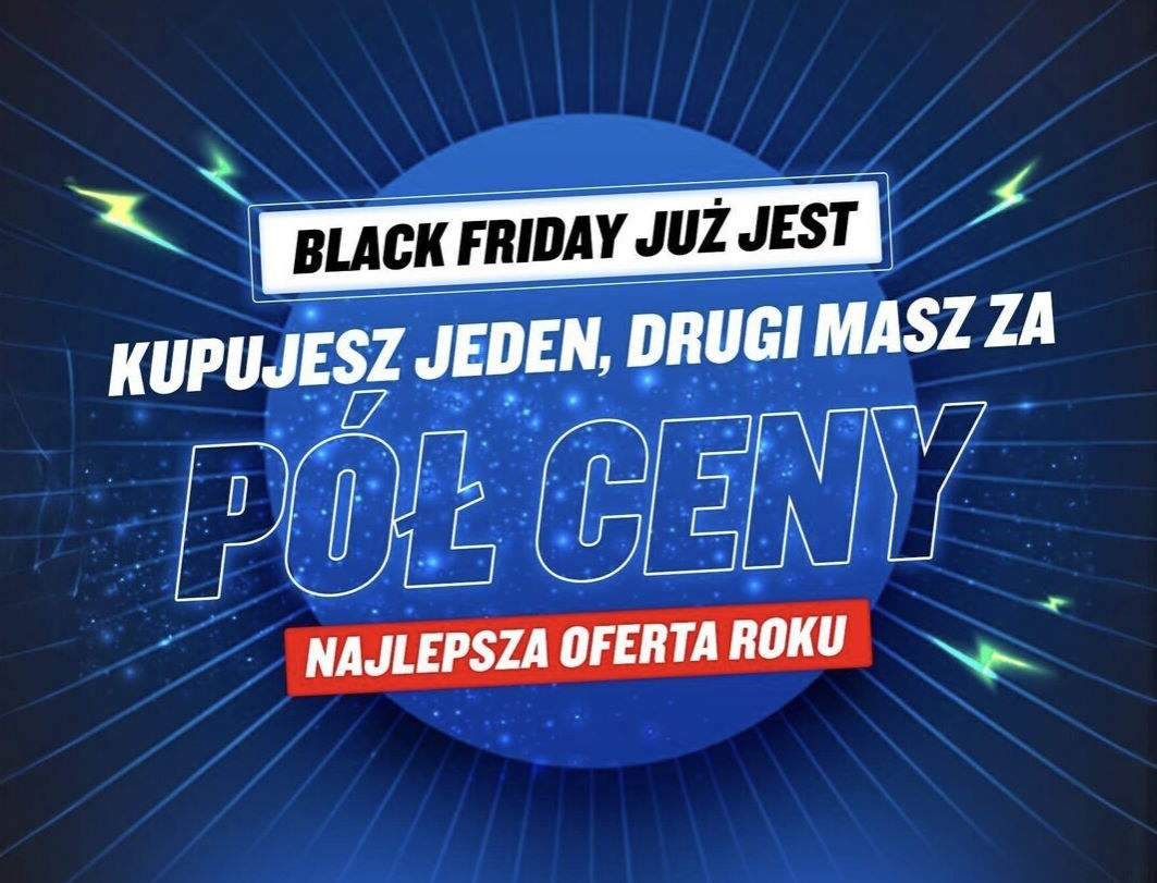 Ryanair: drugi bilet za połowę ceny [promocja BLACK FRIDAY]