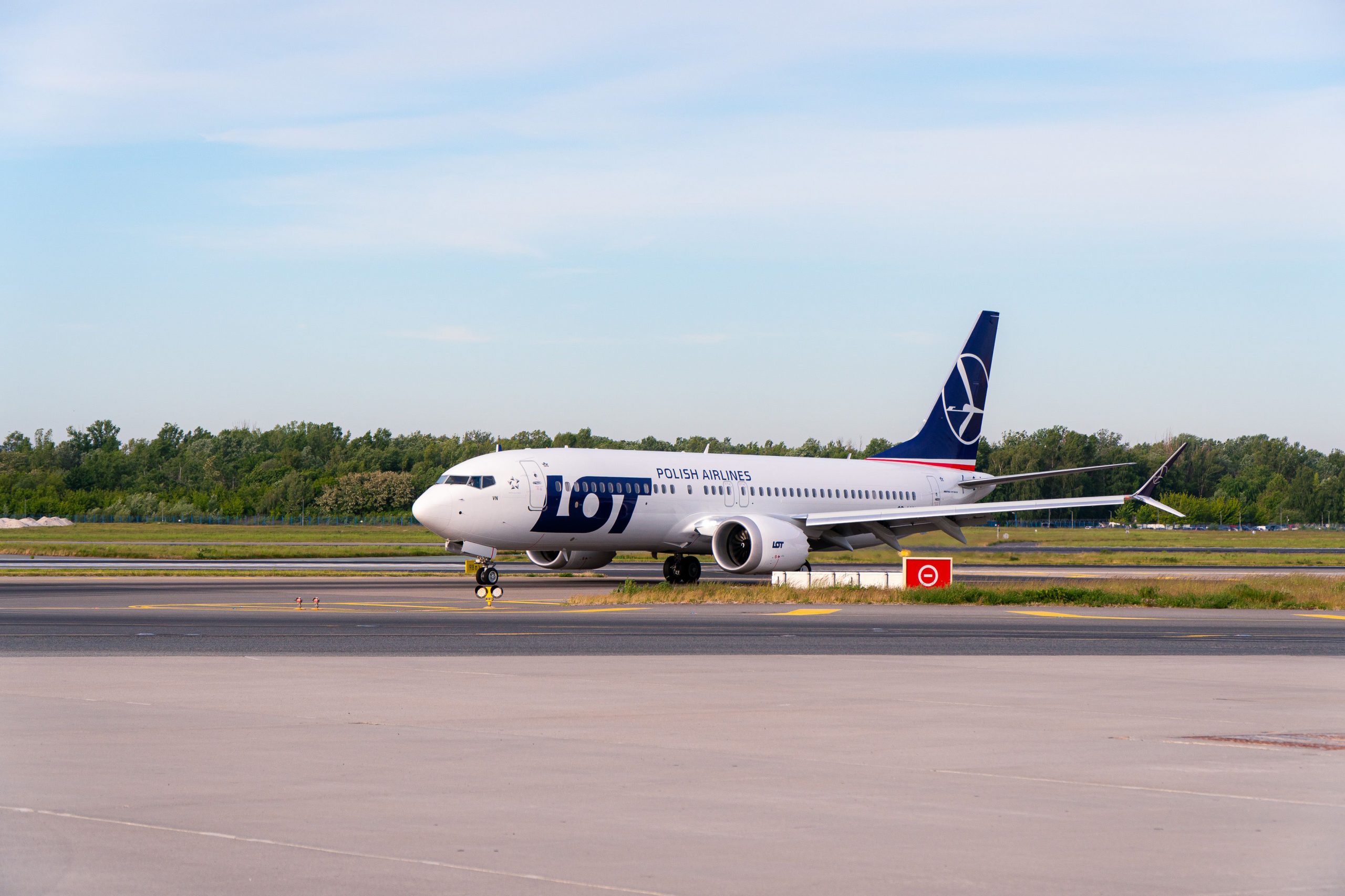 Polskie Linie Lotnicze LOT odebrały nowego Boeinga 737 MAX 8