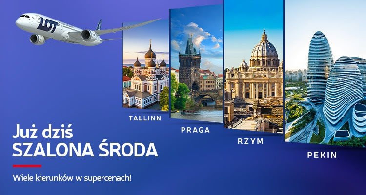 Szalona Środa PLL LOT: 31 lipca 2024