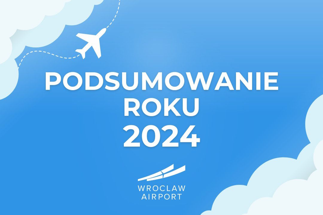 Port Lotniczy Wrocław: rekordowy rok 2024 i prawie 4,5 miliona pasażerów