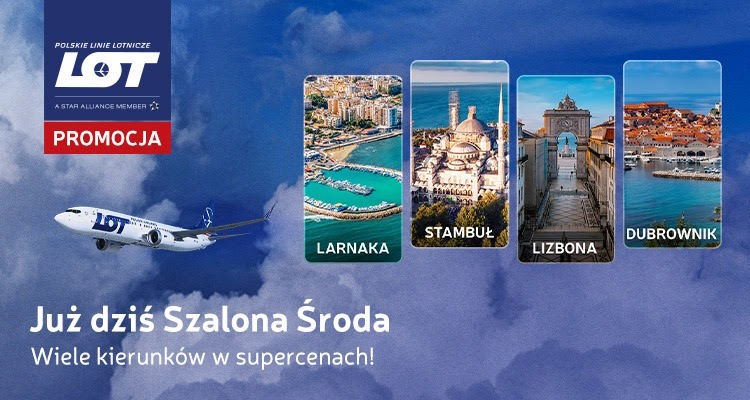 Szalona Środa PLL LOT: 2 lipca 2025