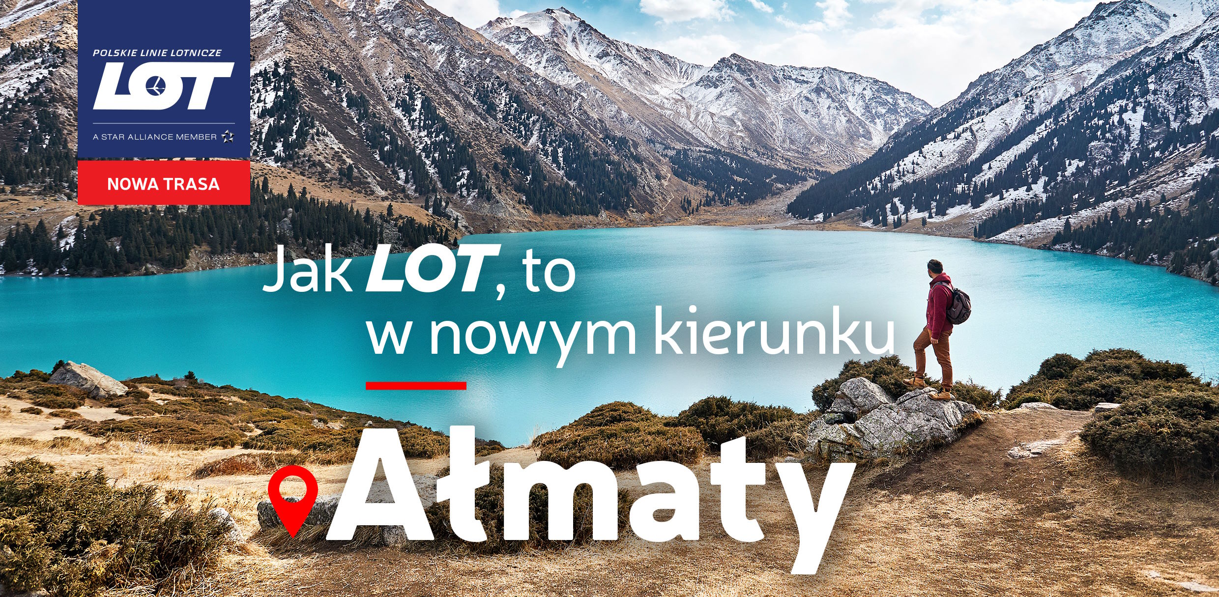 PLL LOT: nowa trasa z Polski. To Ałmaty w Kazachstanie
