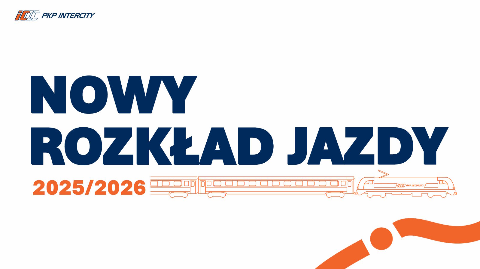 Nawet 555 połączeń w rozkładzie PKP Intercity na sezon 2025/2026 oraz tory wyjedzie 17 nowych pociągów międzynarodowych