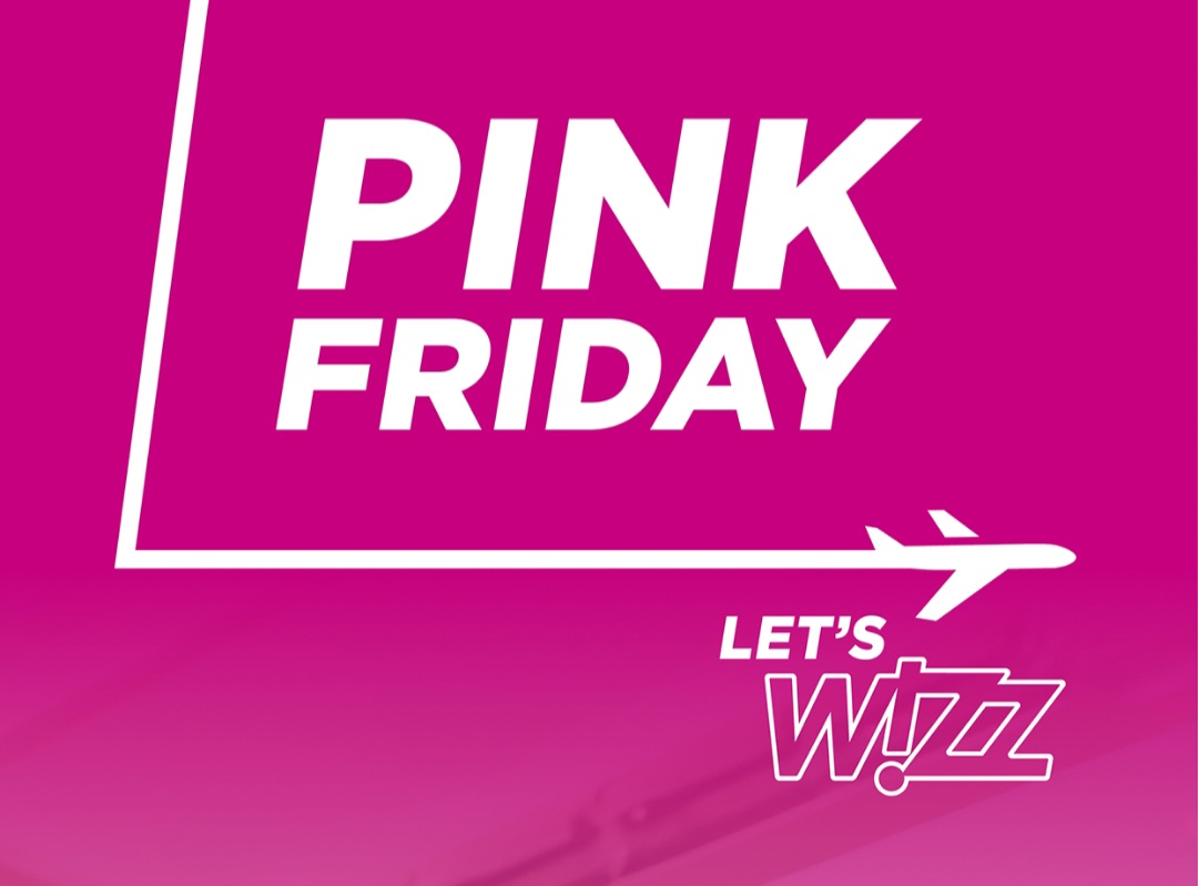 Black Week (“Pink Friday”) w Wizz Air – oto przykładowe loty z Polski (aktualizacja)